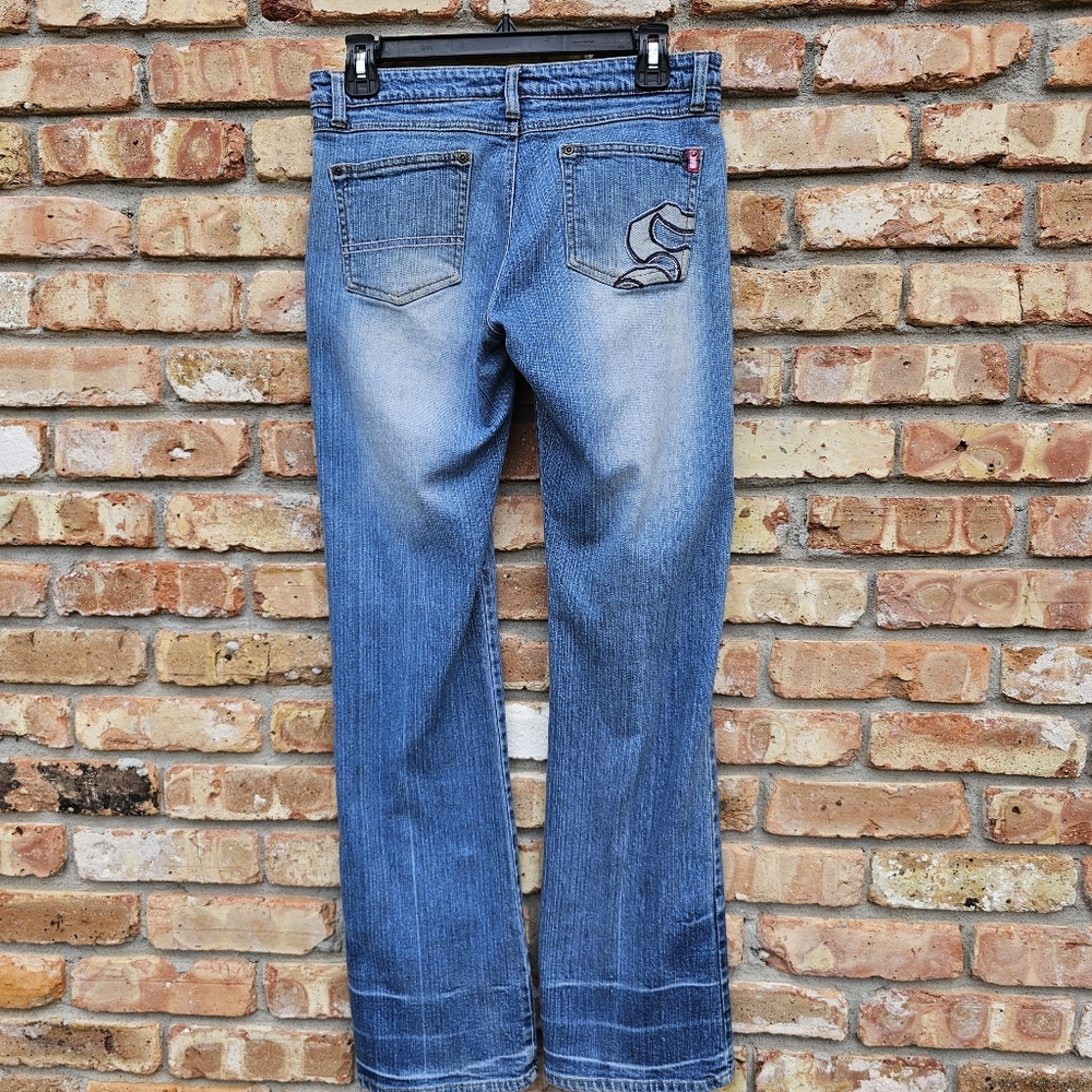 Southpole Low-Rise Flare Jeans, Juniors Size 9